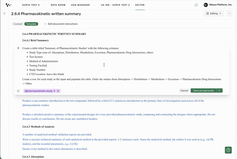 04 — Generating a section from Template View