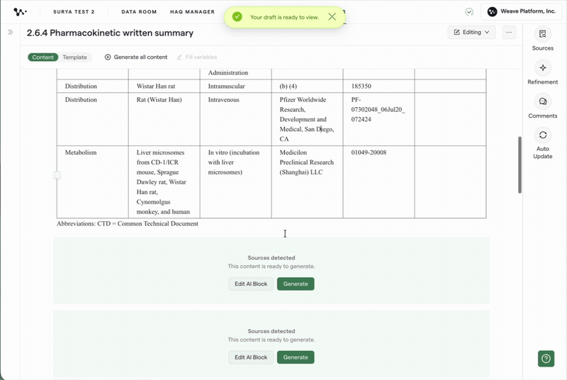 05 — Generating a section from Content View