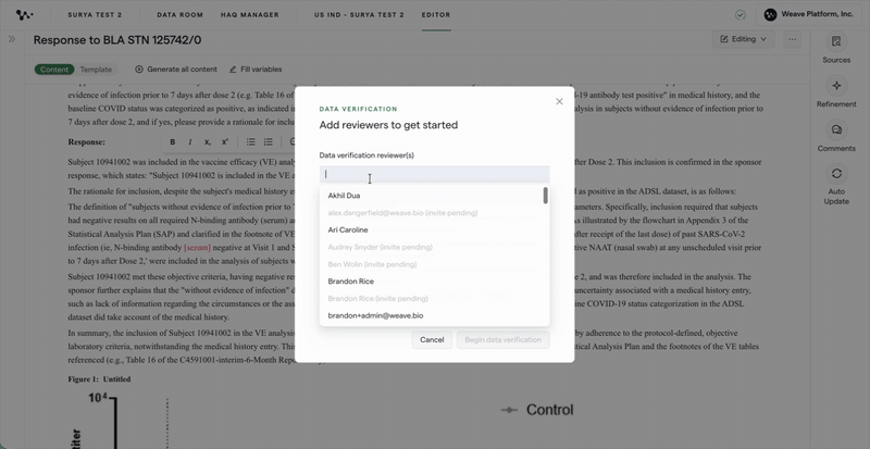 10 — Run data verification